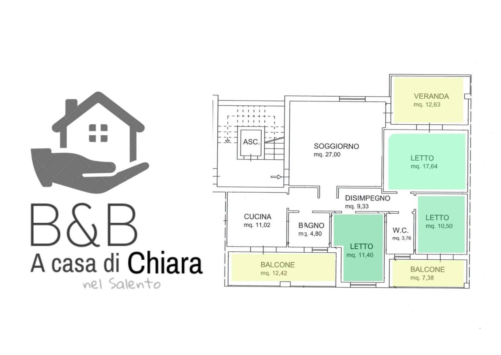 A Casa Di Chiara Apartment Lecce Ngoại thất bức ảnh